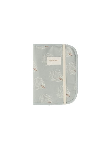 Protège-carnet de santé White Gatsby Antique Green