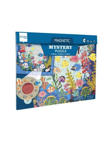 Livre Puzzle Magnétique Mystère Océan