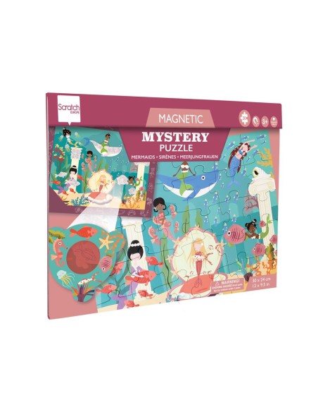 Livre Puzzle Magnétique Mystère Sirènes