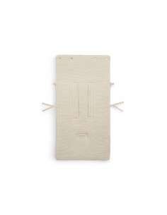 Nid d'ange Chancelière Beige Nougat en tricot et polaire 2