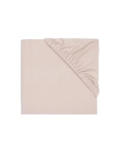 Drap housse en coton Jersey Vieux rose 60x120cm