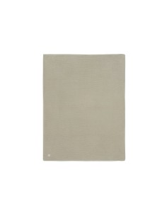 Couverture en maille tricotée et polaire Basic 75x100cm...