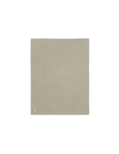 Couverture en maille tricotée et polaire Basic...