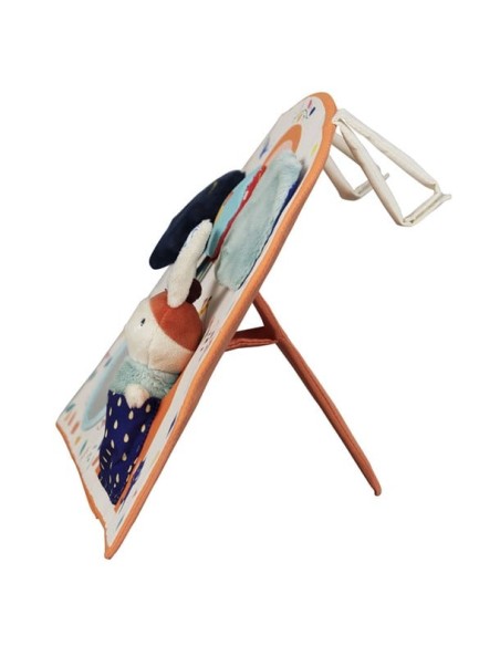 Jouet d'éveil Tableau d'Activités Lapin Gabin Ebulobo