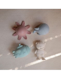 Set de jouets de bain Sealife Mushie 2