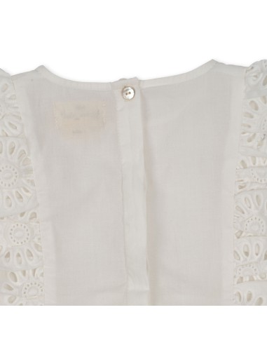 Robe d'été Posey Optic White en coton bio