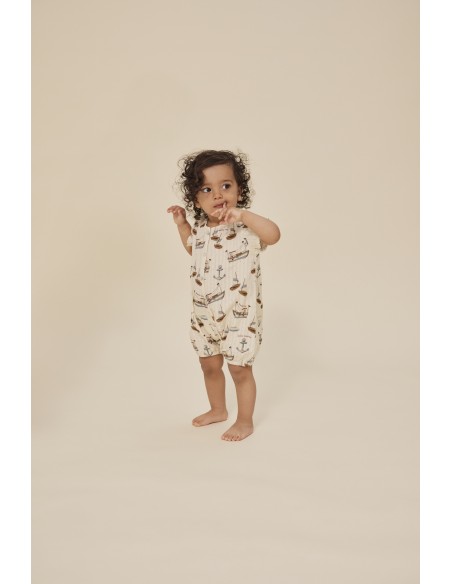 Barboteuse Ace Sail Away en coton bio