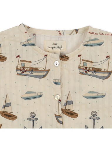 Barboteuse Ace Sail Away en coton bio