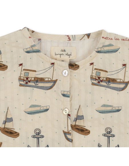 Barboteuse Ace Sail Away en coton bio