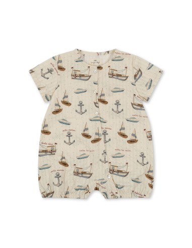 Barboteuse Ace Sail Away en coton bio