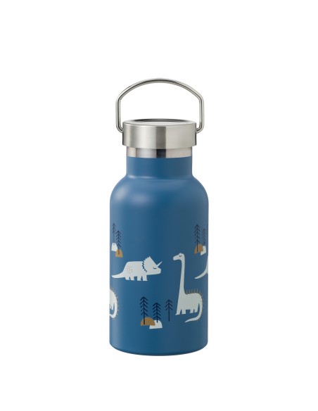 Gourde isotherme Bleu Dinosaures