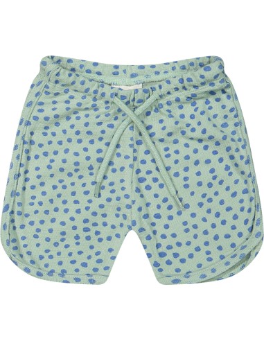 Ensemble T-shirt Bleu et Short Bubble en Coton Bio