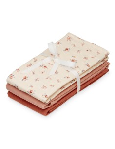 Lot de 3 Langes assortis Berries, Sobet et Sienna