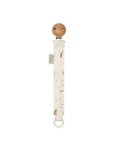 Attache tétine Sea Garden CamCam Crème