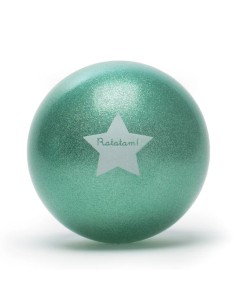 Ballon Pailleté Vert Chat 15 cm - Ratatam 2