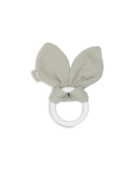 Anneau de dentition oreilles de lapin Olive