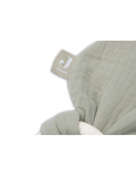 Anneau de dentition oreilles de lapin Olive