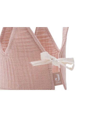 Couronne en gaze de coton Rose pour enfant