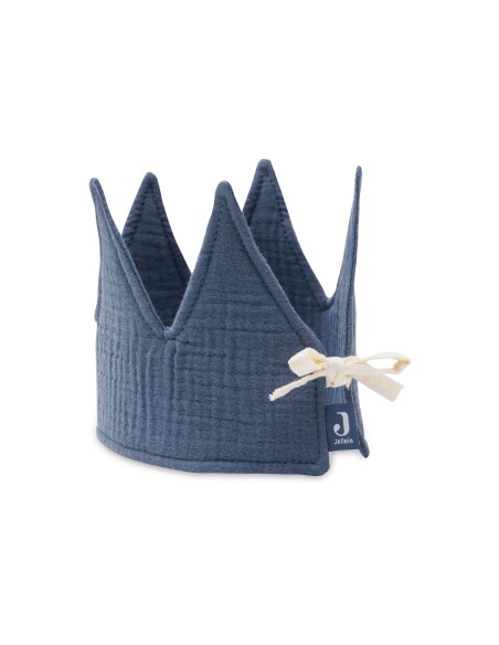 Couronne en gaze de coton Bleu pour enfant