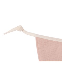 Guirlande de Fanions Party Rose et Ivoire 2