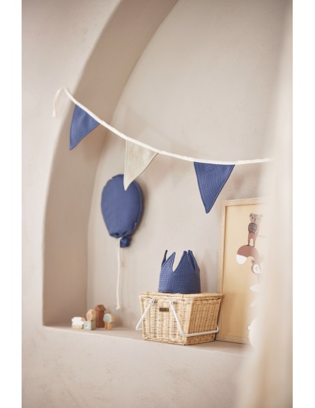 Décoration Ballon en toile Bleu