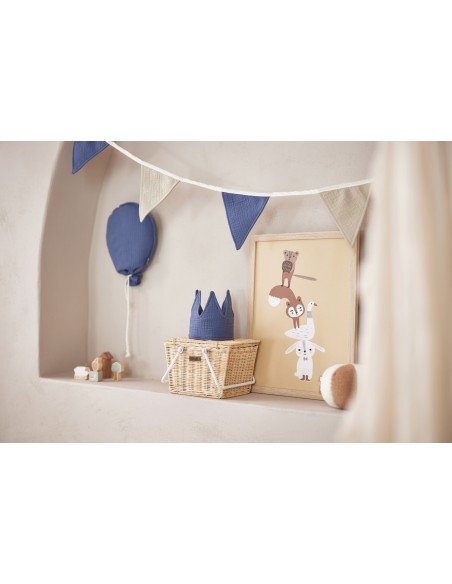 Décoration Ballon en toile Bleu