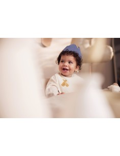 Couronne en gaze de coton Bleu pour enfant 2