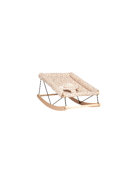 Transat pour bébé Growing green Léonie Latte Nobodinoz