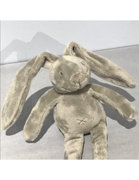 Mini peluche Lapin Richie Gris