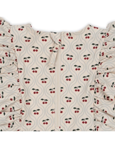 Combinaison de bain maillot de bain Manuca Anti-UV Cherry Motif