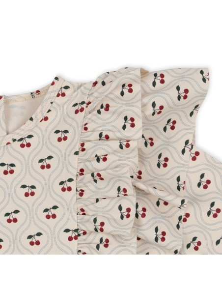 Combinaison de bain maillot de bain Manuca Anti-UV Cherry Motif