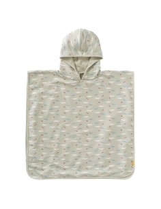 Poncho de plage protection UV croco