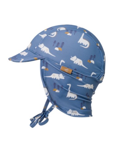 Casquette de Bain Anti-UV Dino 1 - 2 ans