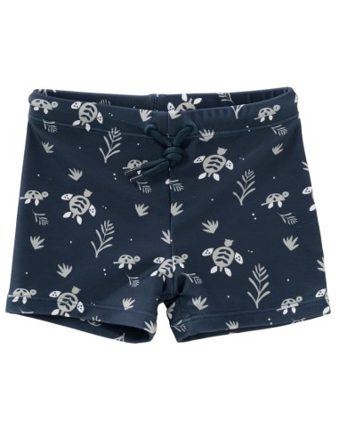 Maillot de Bain Short Anti UV Tortue Indigo