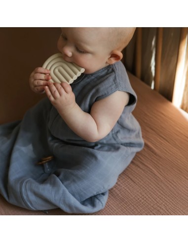 Drap housse Gaze de coton Mushie 60 x 120 cm...