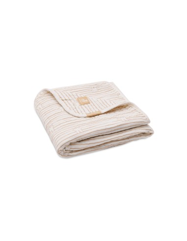 Couverture en gaze de coton Miffy Stripe...