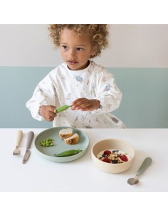 Bavoir imperméable à manches Sea Garden 2