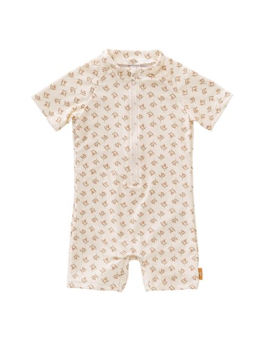Maillot Combishort Anti UV Olive Beige 3 ans