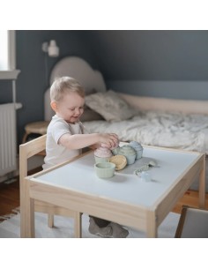 Jouet d'éveil, manipulation et bain Cup cakes Mushie 2