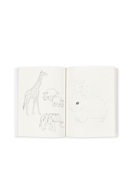 Livre de jeux pour enfant et ses crayons de couleurs