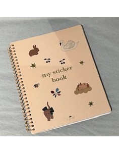 Cahier de Stickers - Jeux d'autocollants réutilisables...