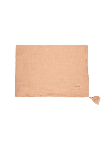 Couverture Wabi-Sabi Powder Pink en Coton...