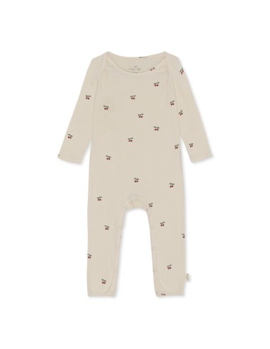 Combinaison pyjama en coton biologique Cherry