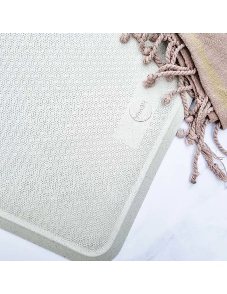 Tapis de bain baignoire antidérapant Granite Hévéa Planet en Caoutchouc naturel