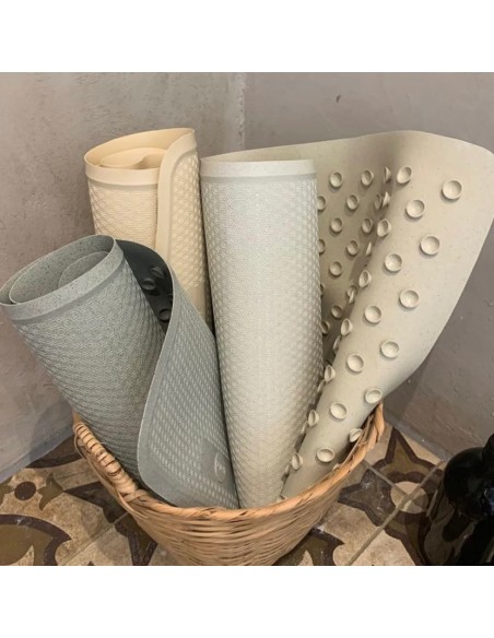 Tapis de bain baignoire antidérapant Granite Hévéa Planet en Caoutchouc naturel