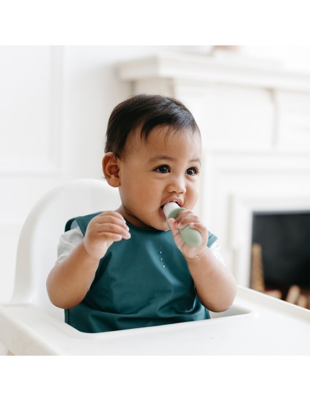 Set de moules à glace pour nourrissons EZPZ Vert Amande