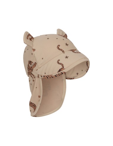 Casquette Anti- UV Protège-Nuque Aster Bear Tiger