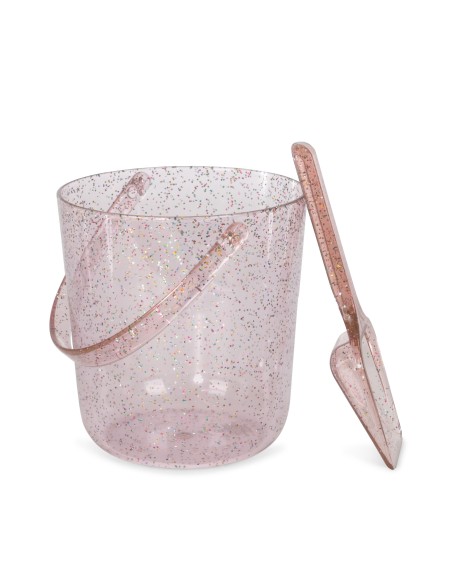 Jouets de plage Seau & Pelle à Paillettes Konges Slojd
