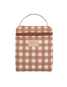 Sac Isotherme Hyde Park Lunchbag isotherme Terracotta Checks