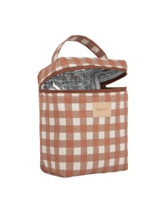 Sac Isotherme Hyde Park Lunchbag isotherme Terracotta Checks 2